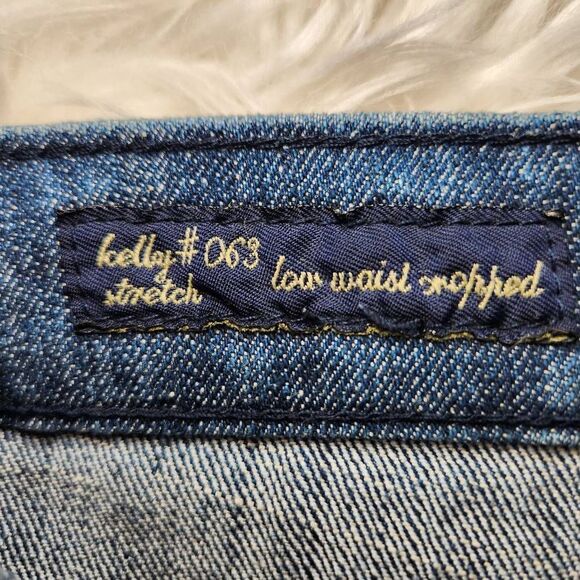 Citizens of Humanity Kelly 063 Stretch Low Waist Cropped Jeans - Picture 6 of 10